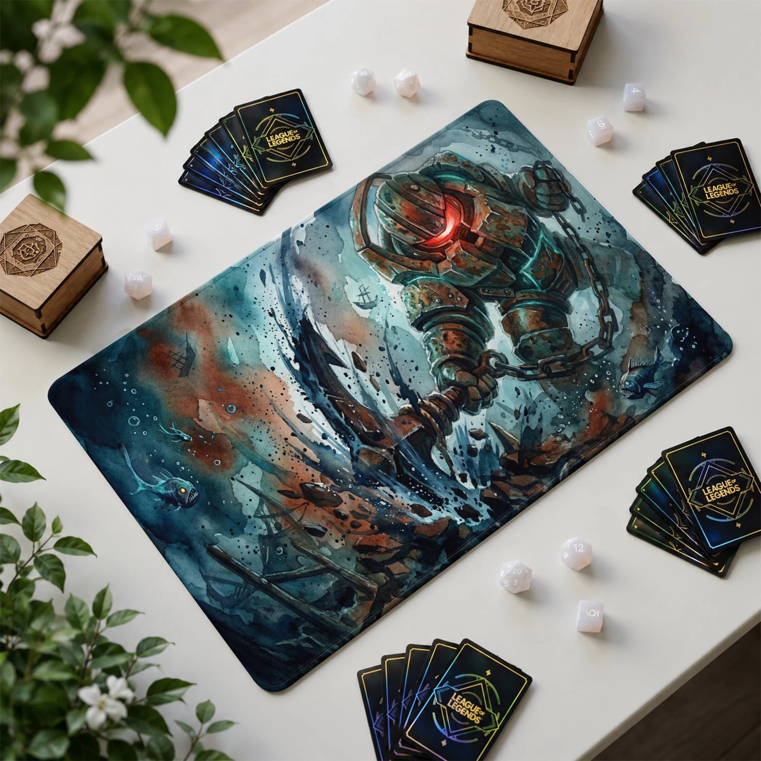 Nautilus Depths Playmat - LoL Riftbound TCG Mat