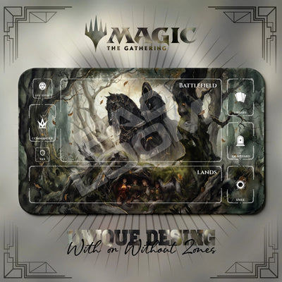 Nazgul Forest Playmat - LOTR MTG Magic Mat