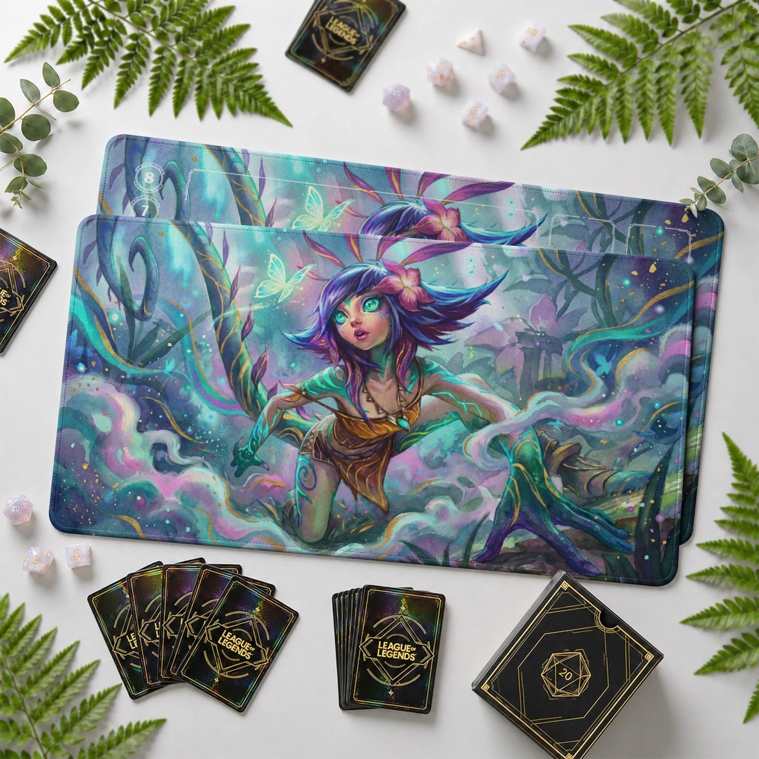 Neeko Bloom Playmat - LoL Riftbound TCG Mat