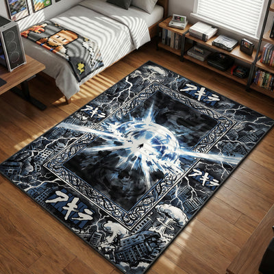 Neo-Tokyo Explosion Rug - Akira Chair Mat