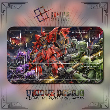 Neo Zeon Vanguard Playmat - Gundam TCG Card Game Mat
