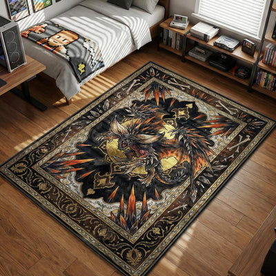 Nergigante Spike Rage Rug - Monster Hunter Chair Mat
