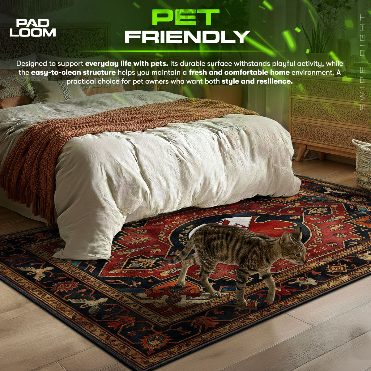 NERV-Logo Klassischer Teppich - Evangelion Stuhlmatte