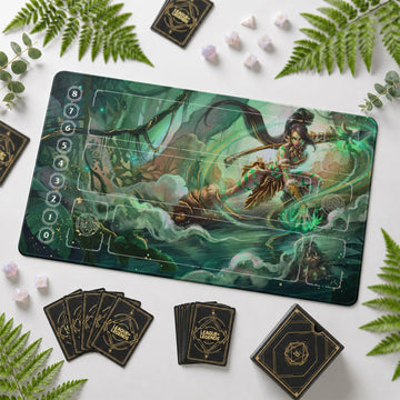 Nidalee Huntress Playmat - LoL Riftbound TCG Mat