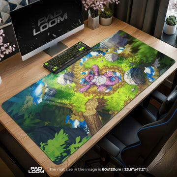 Nidoking Forest Roar Mouse Pad - Pokémon Desk Mat