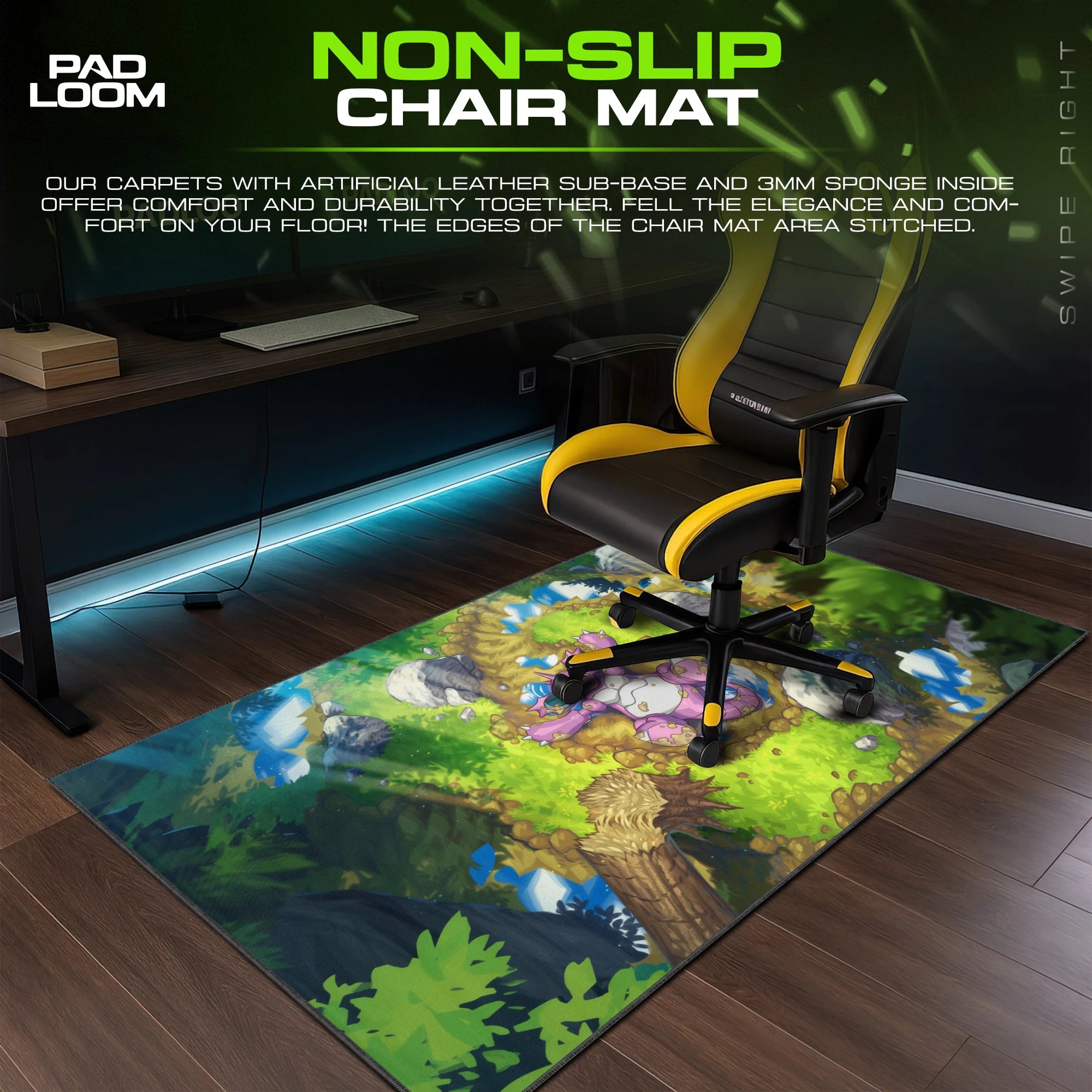 Nidoking Forest Roar Mouse Pad - Pokémon Desk Mat