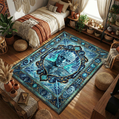 Night King Icy Dread Rug - Game of Thrones Room Mat
