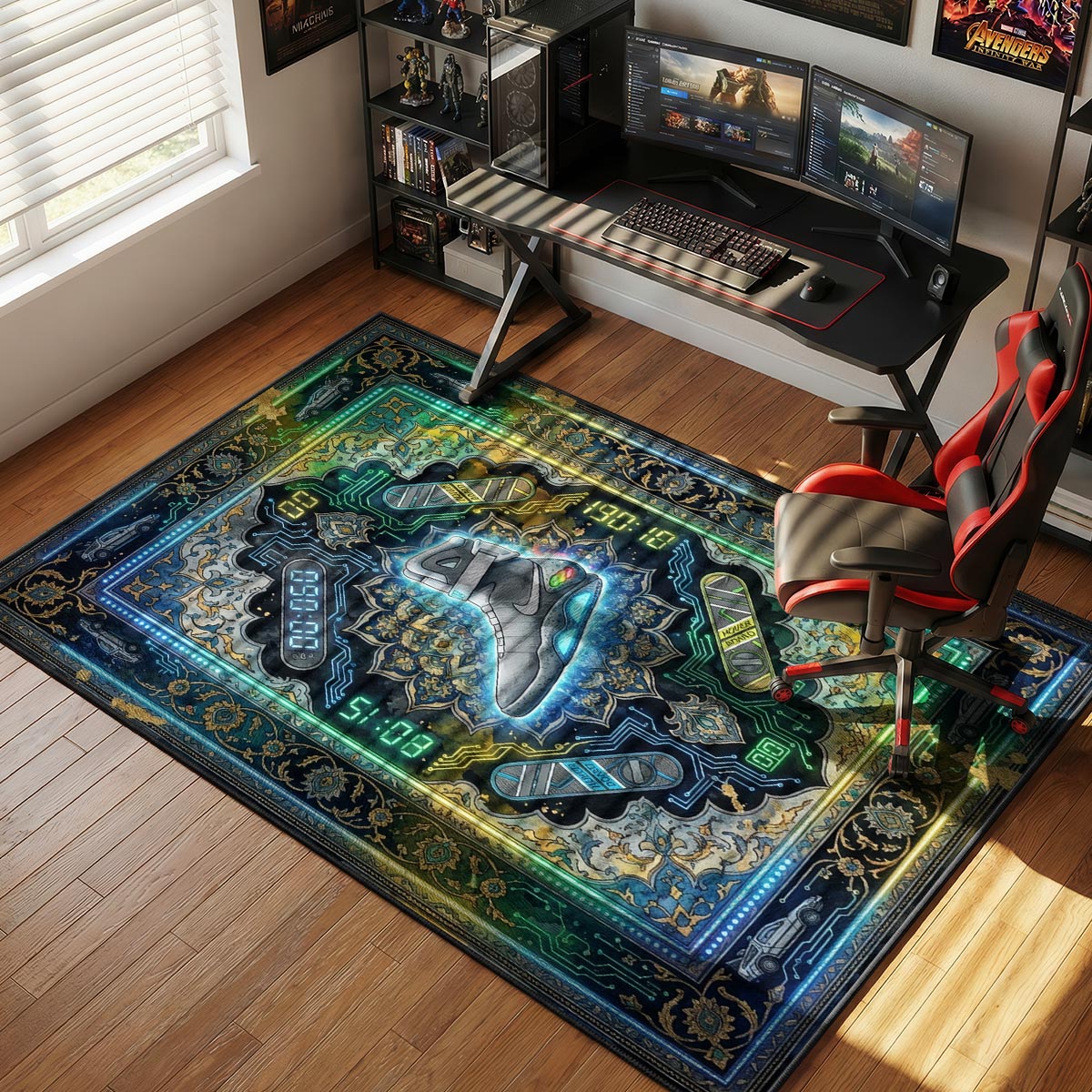 Nike Mag Future Circuit Sneakerhead Floor rug — main product view