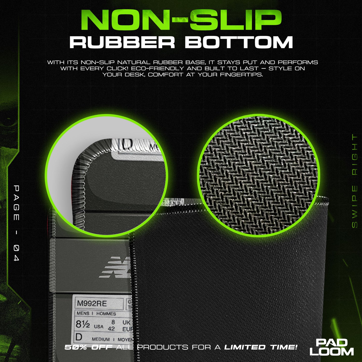 Nike Shoe Box Lineup Mouse Pad - Sneaker Wall Desk Mat