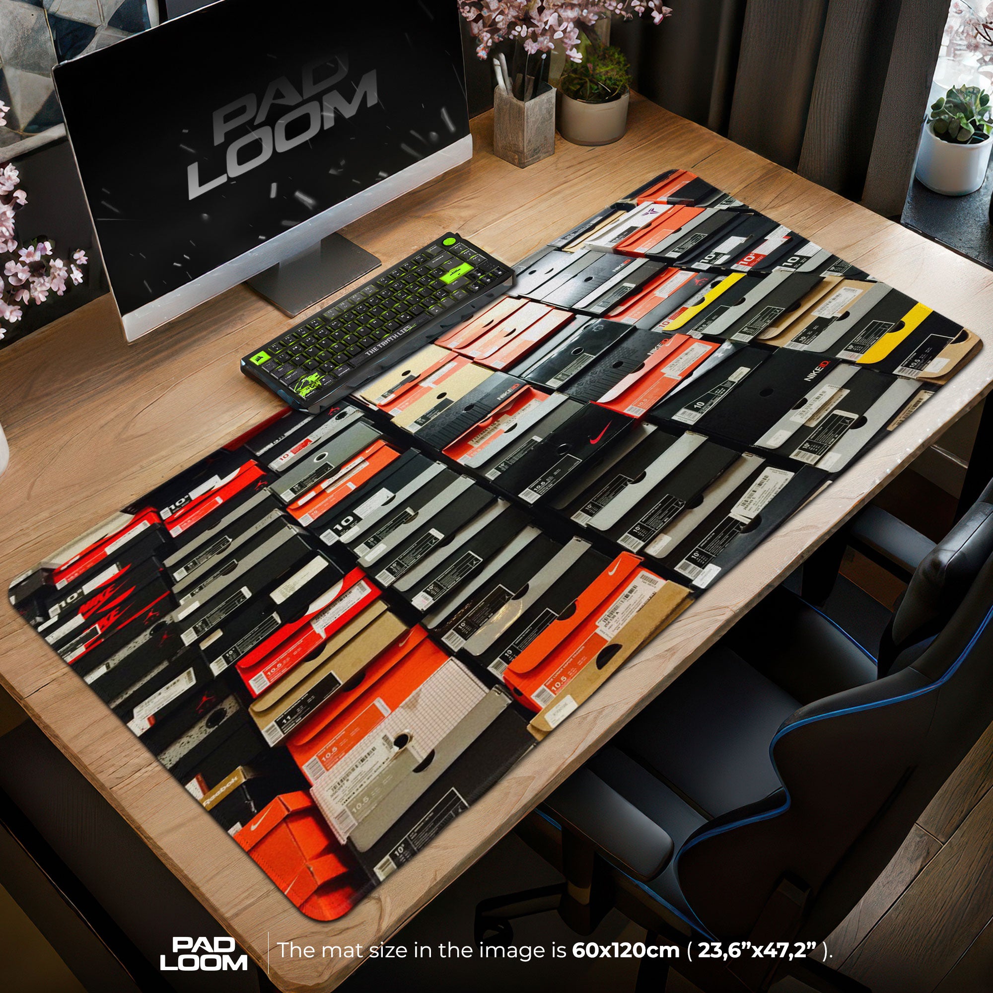 Nike Shoe Box Mouse Pad - Sneakerhead Desk Mat