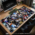 Nike Sneaker Pile Hype Culture mouse pad — main product view