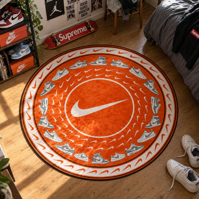 Nike Sneaker Round Rug - Hypebeast Chair Mat