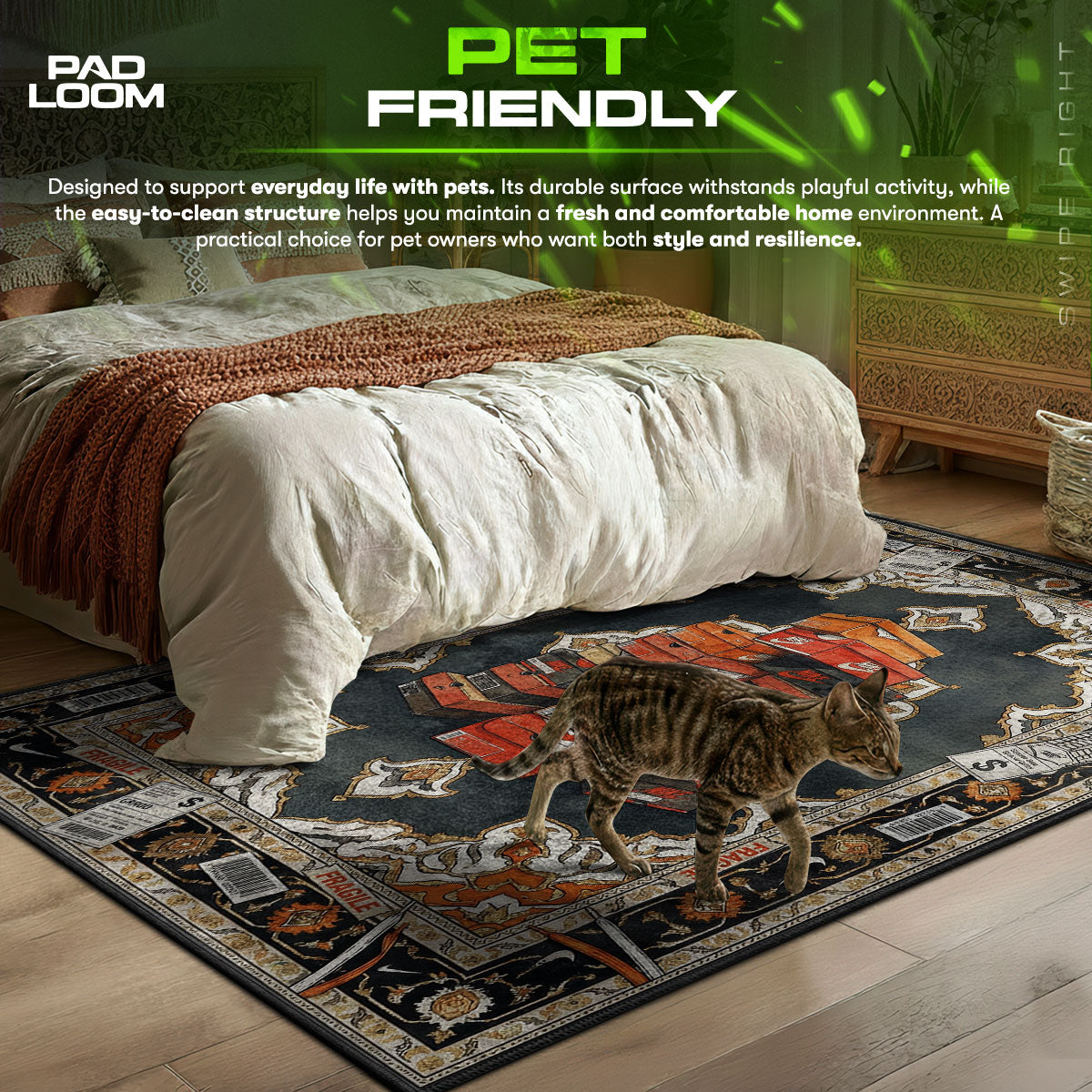 Nike Sneaker Stack Rug - Sneakerhead Floor Mat