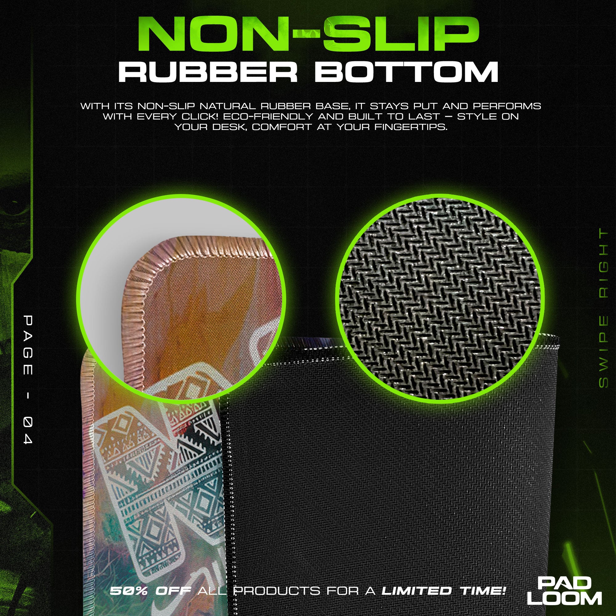 Nike Vapor Collage Mouse Pad - Abstract Street Desk Mat