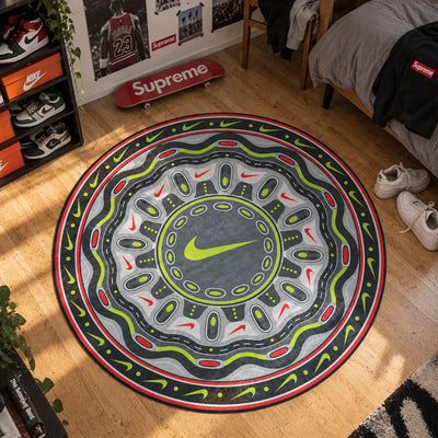 Nike Volt Round Rug - Hypebeast Chair Mat