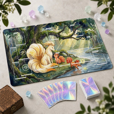 Ninetales Forest Playmat - Pokemon TCG Mat