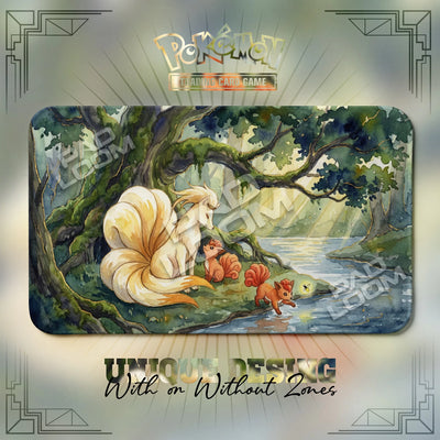 Ninetales Forest Playmat - Pokemon TCG Mat