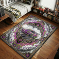 Nissan Silvia S15 drifting smoke purple green neon hypebeast area rug