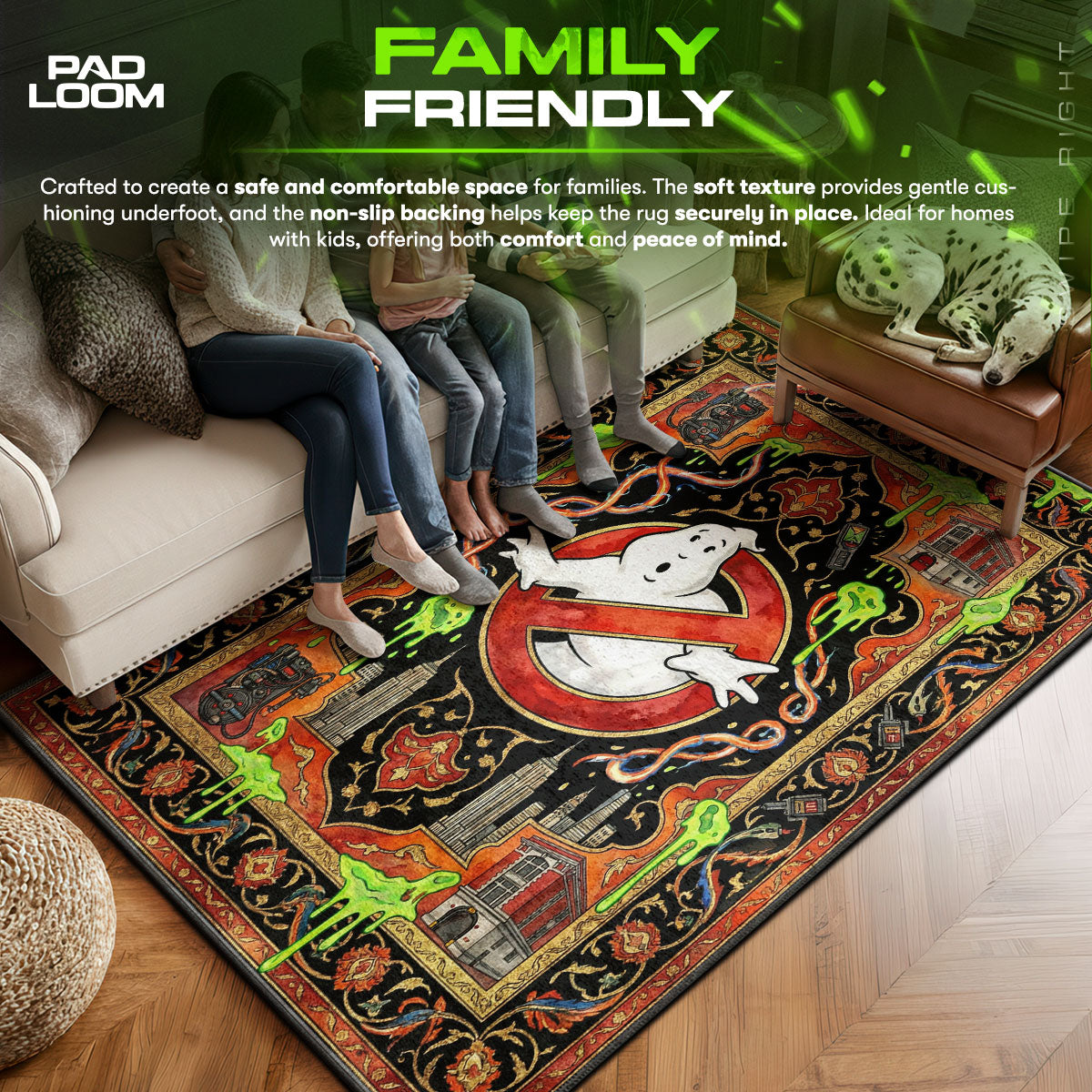 No area rug showing full home decor artwork