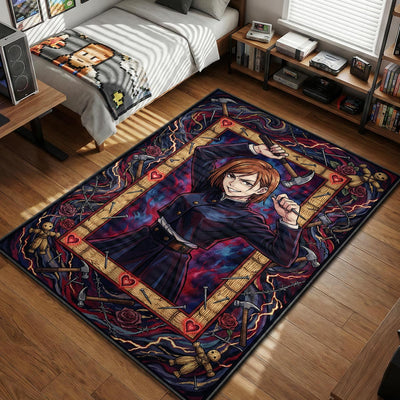 Nobara Kugisaki Resonance Rug - Jujutsu Kaisen Chair Mat