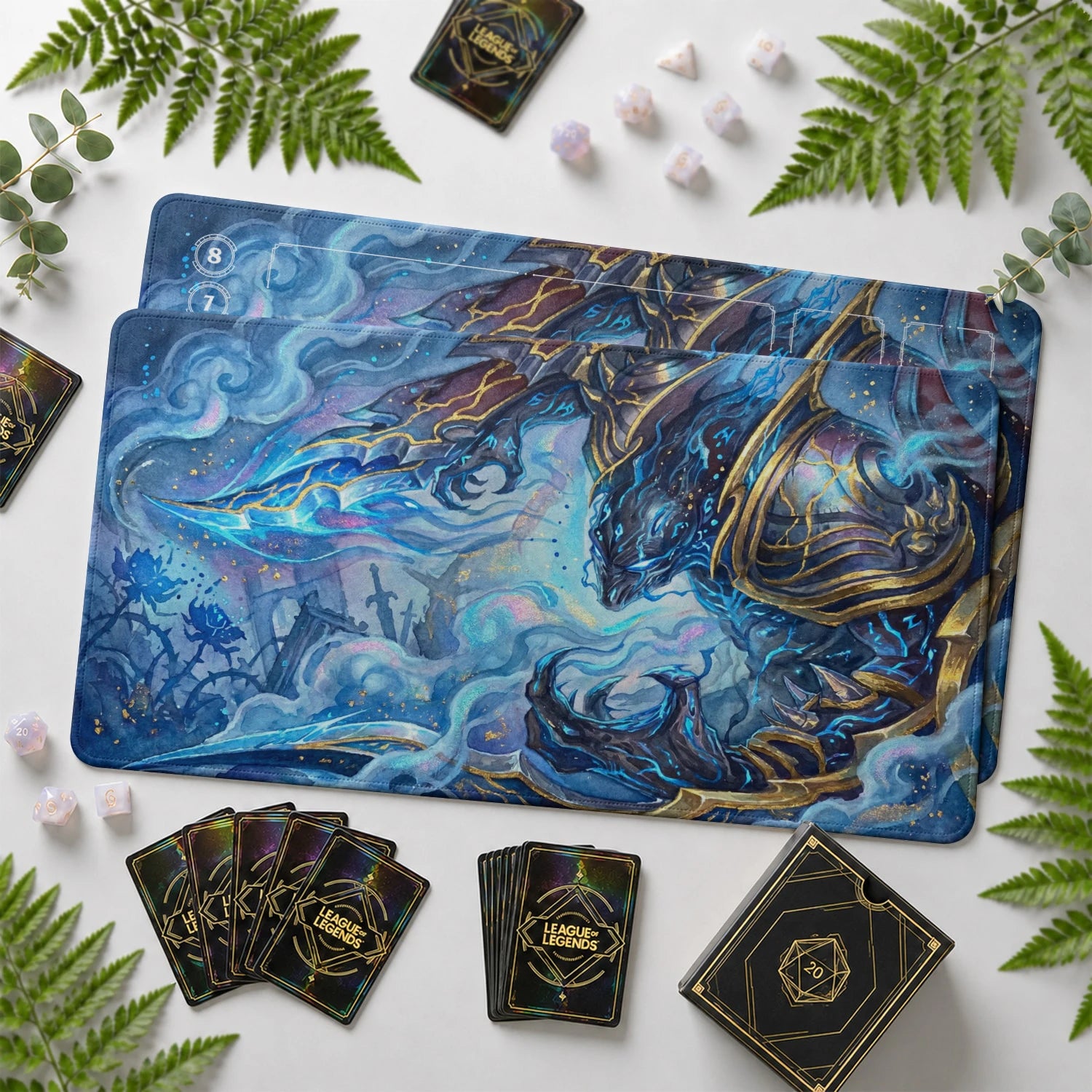 Nocturne Nightfall Playmat - LoL Riftbound TCG Mat