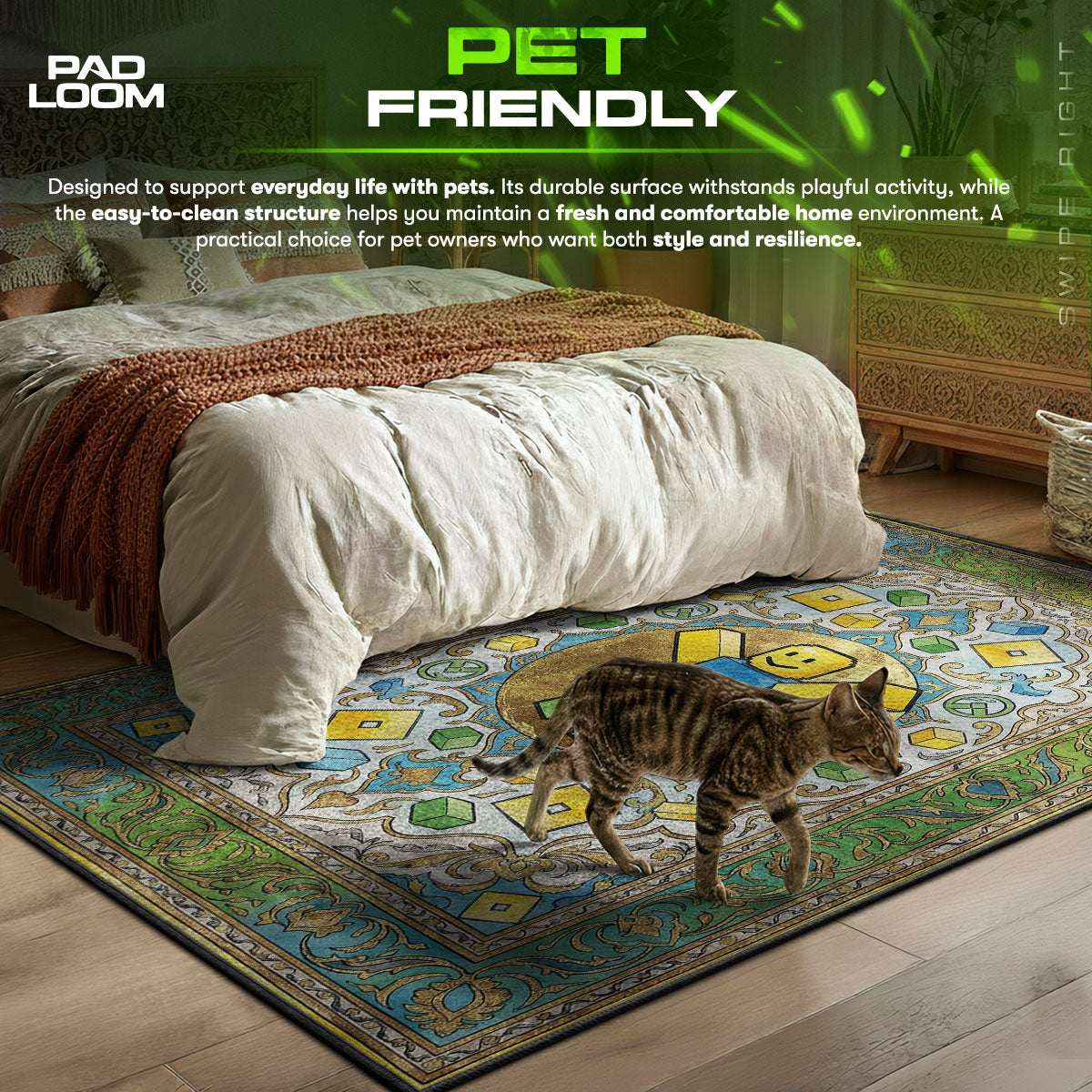 Noob Classic Oof Rug - Roblox Chair Mat