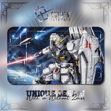 Nu Gundam Axis Playmat - TCG Card Game Mat