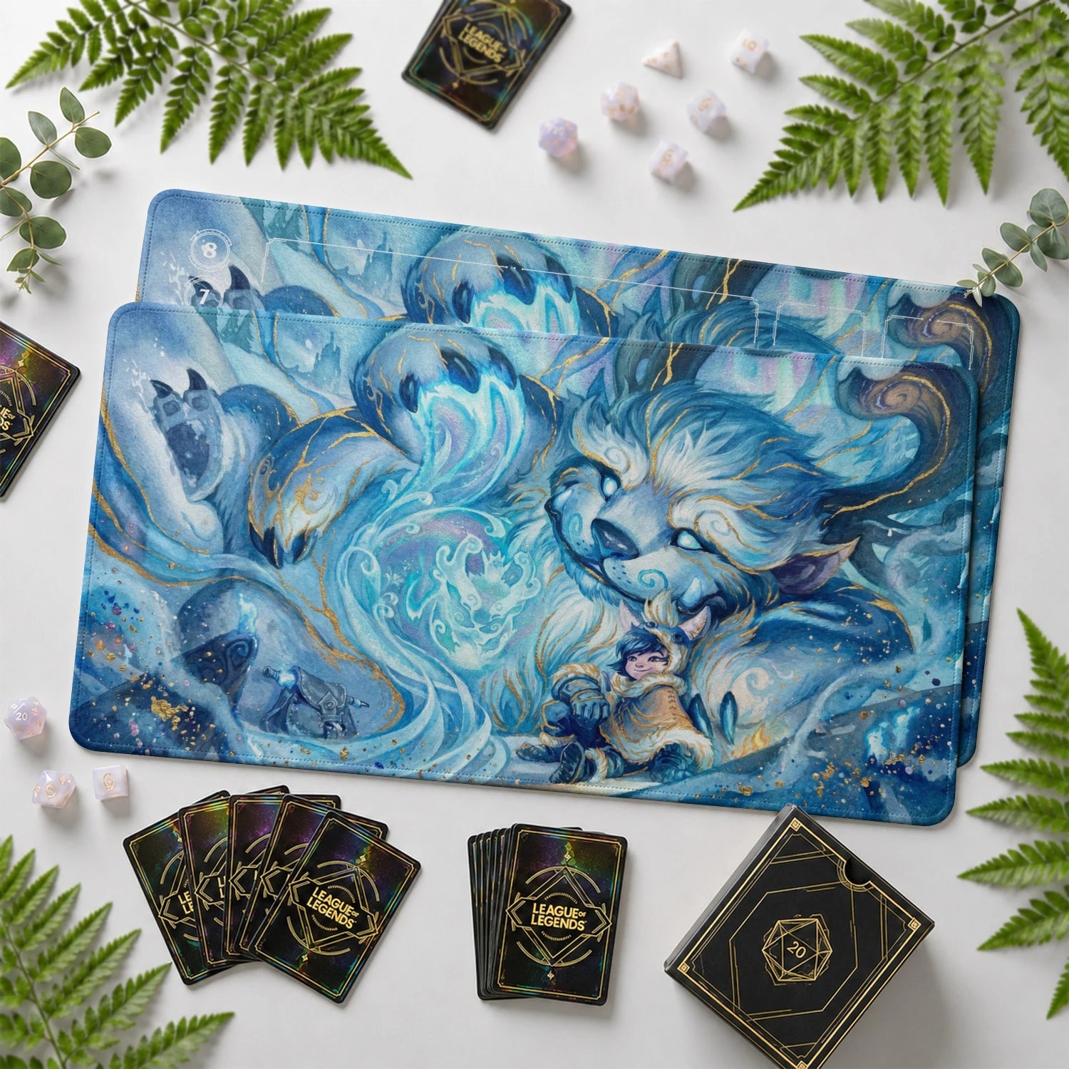Nunu Yeti Playmat - LoL Riftbound TCG Mat