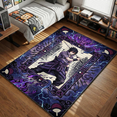 Obito Kamui Vortex Rug - Naruto Shippuden Chair Mat