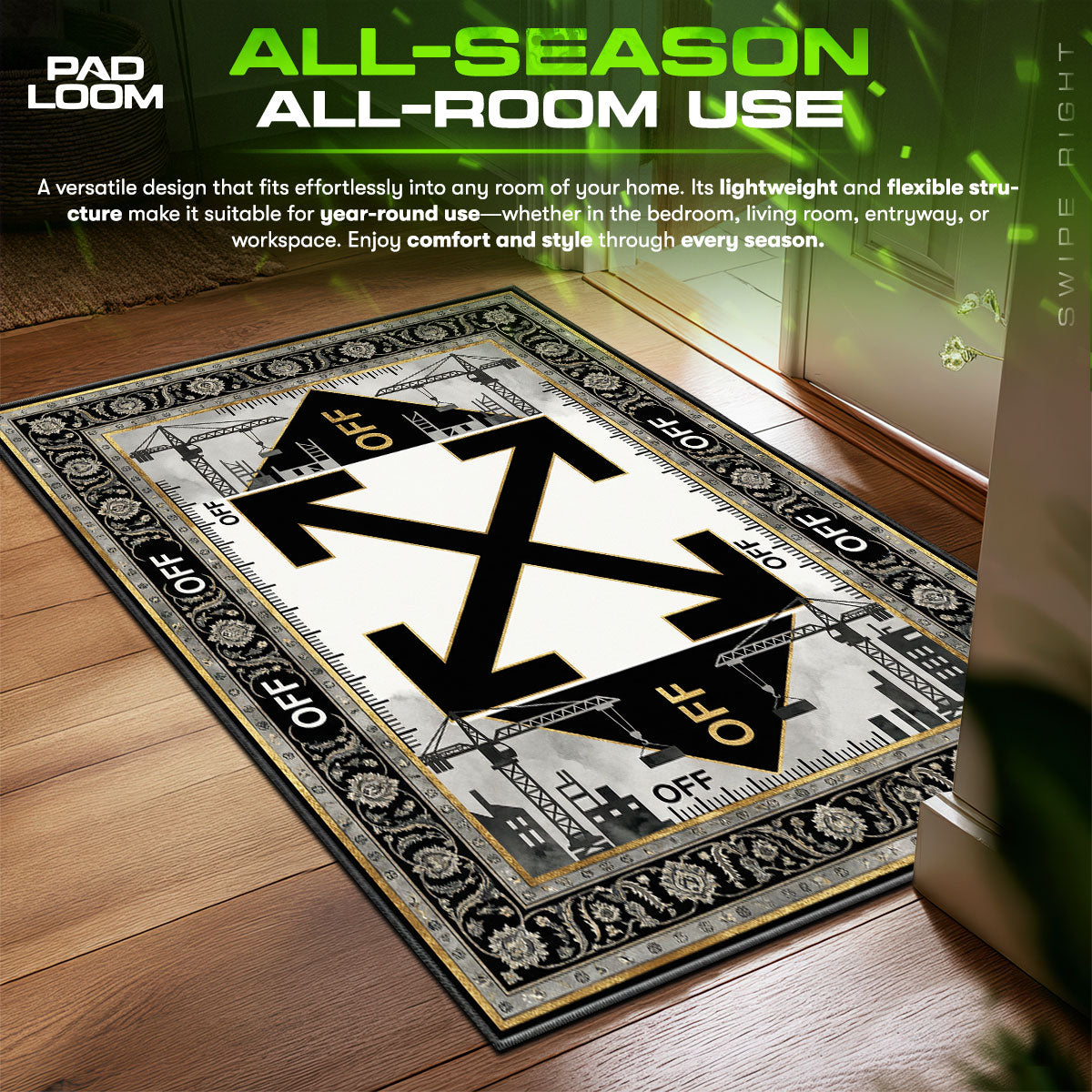 B-12 Rotes Protokollteppich - Streunende Stuhlmatte