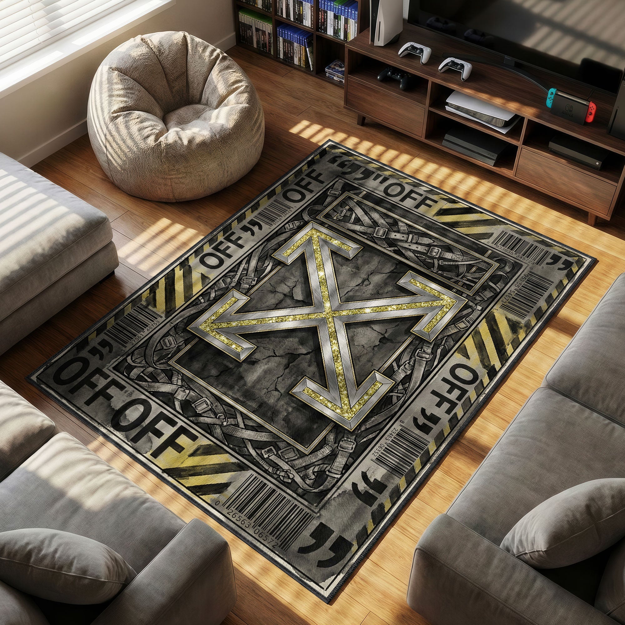 B-12 Rotes Protokollteppich - Streunende Stuhlmatte