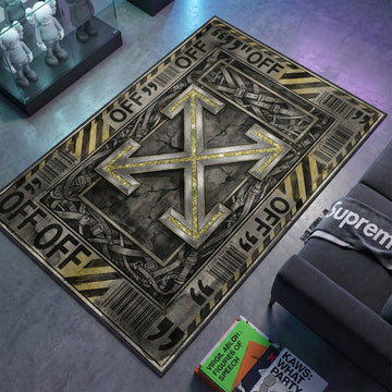 Off-White Arrows Industrial Rug - Streetwear Mat