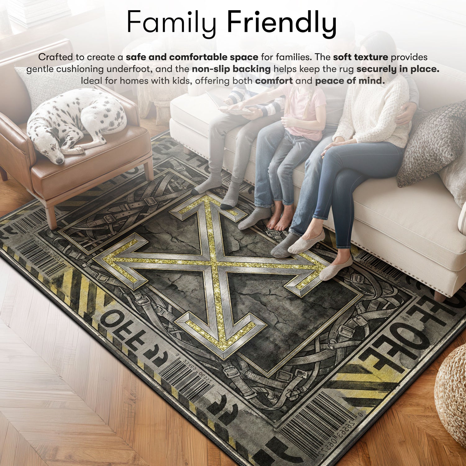 B-12 Rotes Protokollteppich - Streunende Stuhlmatte