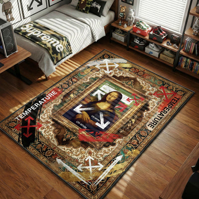 Off-White Mona Lisa Rug - Renaissance Street Decor