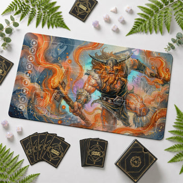 Olaf Berserker Playmat - LoL Riftbound TCG Mat
