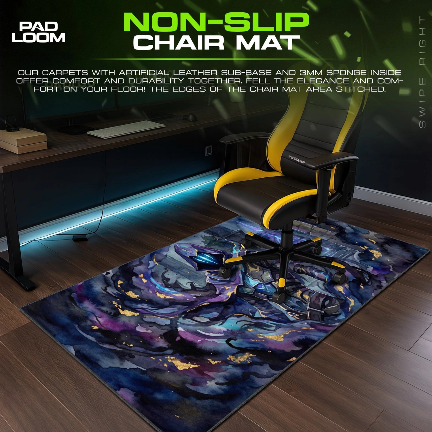 Omen Shadow Veil Mouse Pad - Valorant Desk Mat