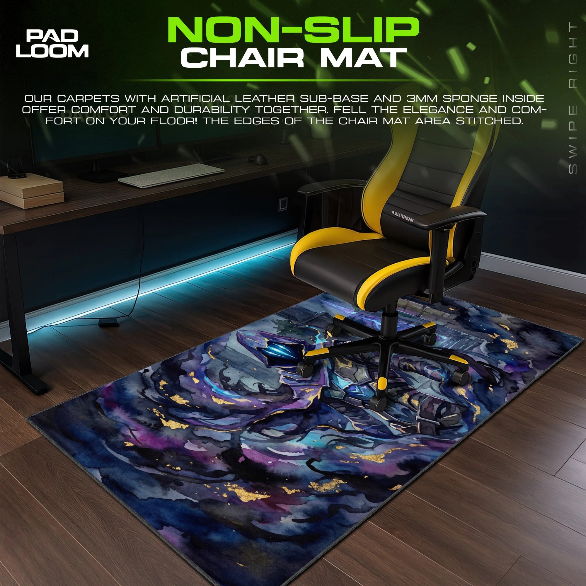Omen Shadow Veil Mouse Pad - Valorant Desk Mat