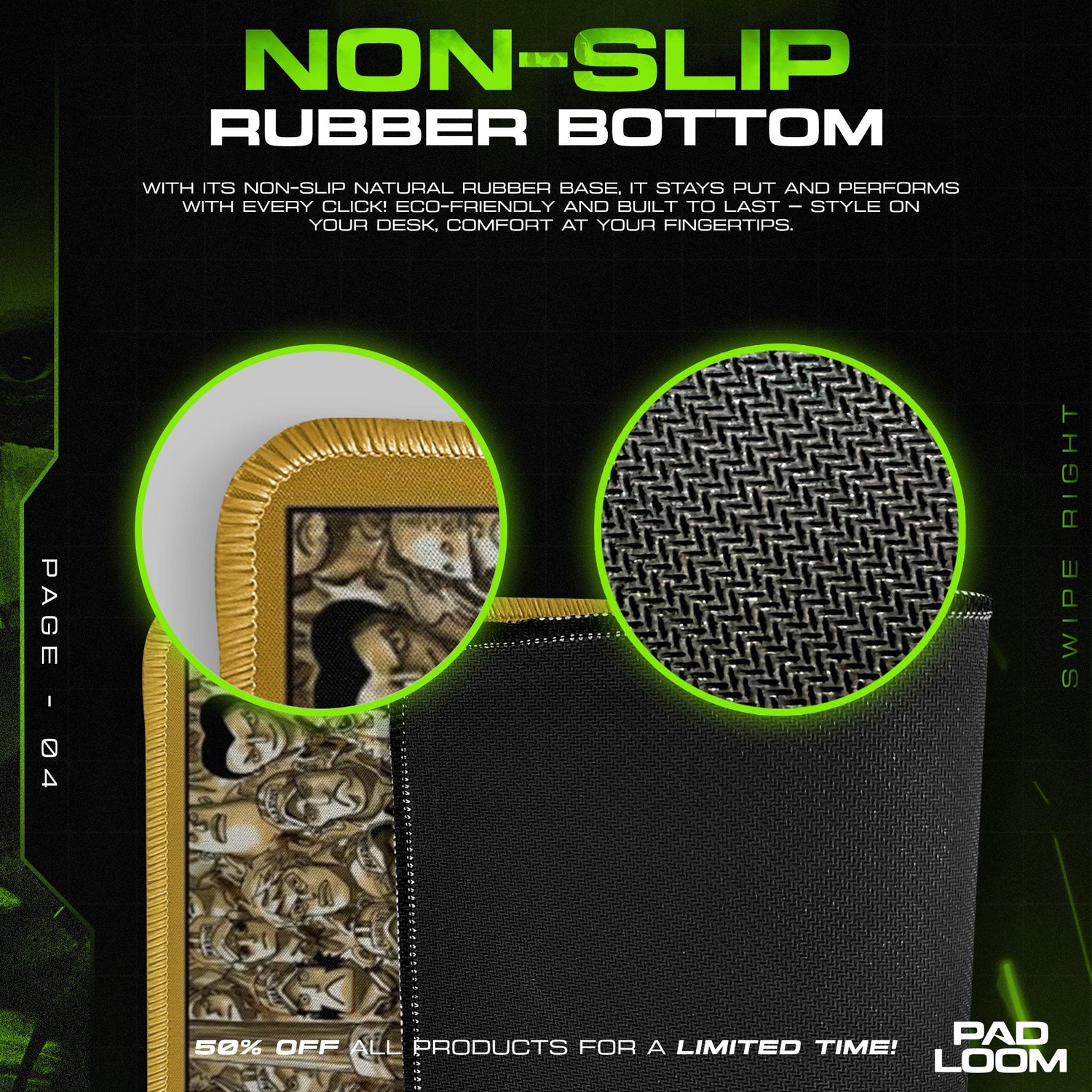 One Piece Film Z Mouse Pad, Anime Pirate Crew Desk Mat Padloom