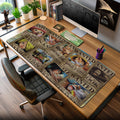 One Piece Wanted Posters Mouse Pad – Anime Desk Mat Padloom