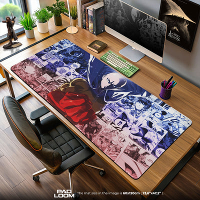 One Punch Man Hero Punch Mouse Pad, Anime Desk Mat