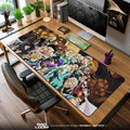 One Punch Man Hero Squad Mouse Pad, Anime Desk Mat Padloom