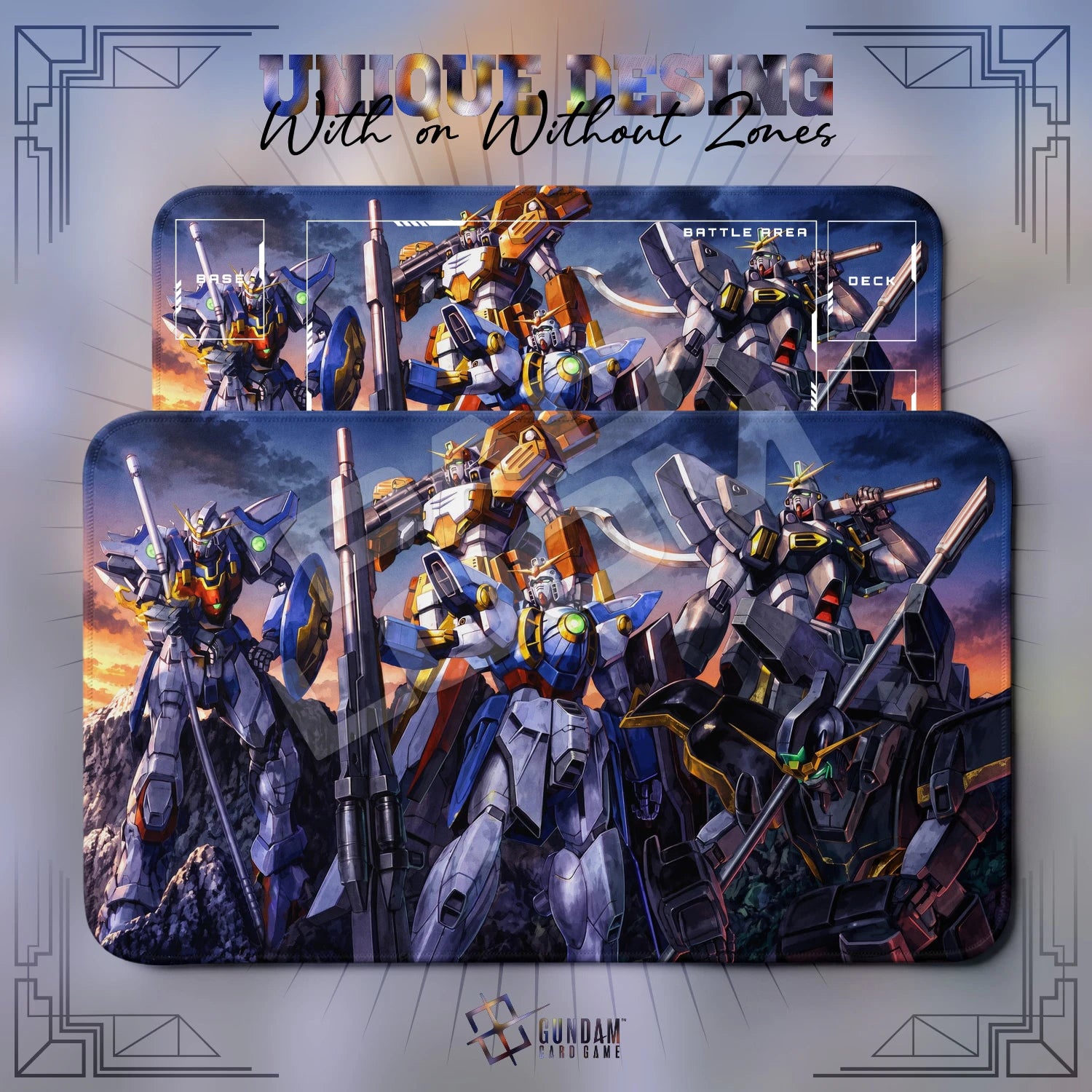 Operation Meteor Playmat - Gundam TCG Card Game Mat