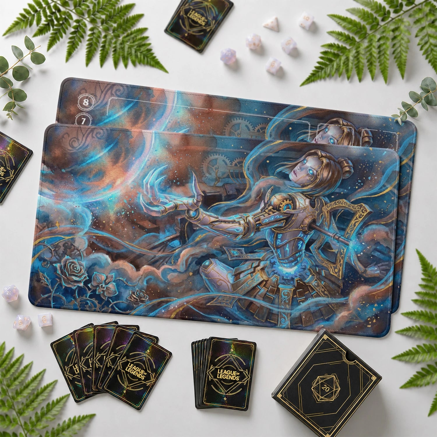 Orianna Clockwork Playmat - LoL Riftbound TCG Mat