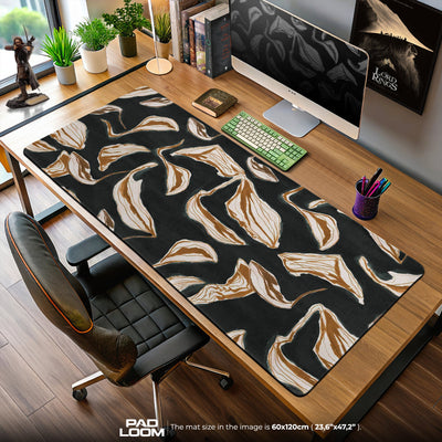 Original Abstract Leaves Mouse Pad – Gaming Desk Mat