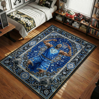 Orlando Superman Flex Baroque Rug - Hypebeast Floor Mat