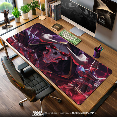 Overlord Mouse Pad, Ainz Ooal Gown Gaming Desk Mat