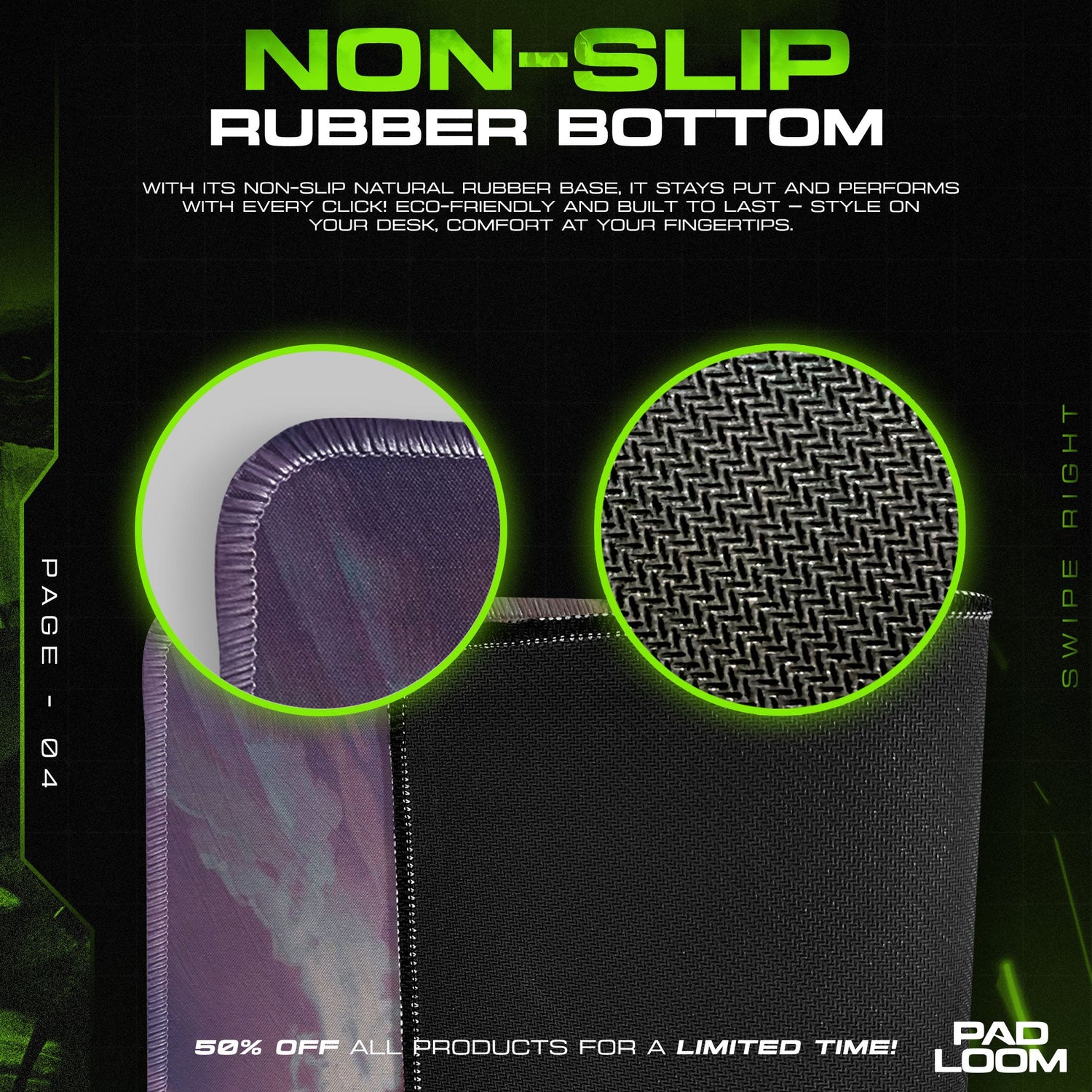 Overlord Supreme Army Mouse Pad, Anime Desk Mat Padloom