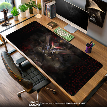 Overwatch Reaper Mouse Pad, Game Hero Gaming Desk Mat