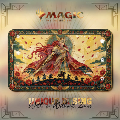 Malenia Gilded Playmat - Elden Ring MTG Mat