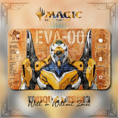 EVA-00 Prototype Playmat - Evangelion MTG Mat